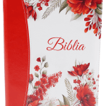 Biblie mare ZTI Floral Roșu