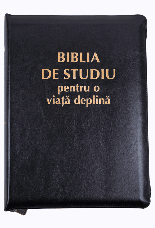 Biblia de studiu pentru o viață deplină ZTI Negru