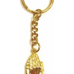 Breloc metalic Auriu cu mâini în rugăciune