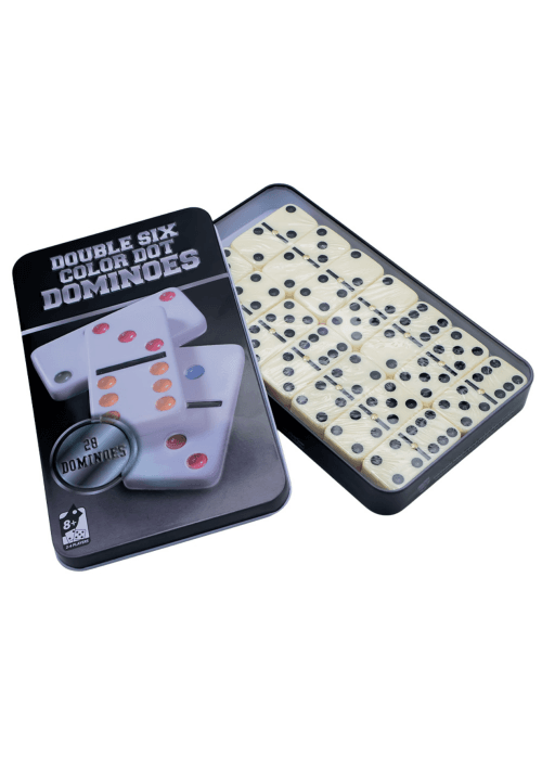 Joc Domino 28 piese cutie metalica