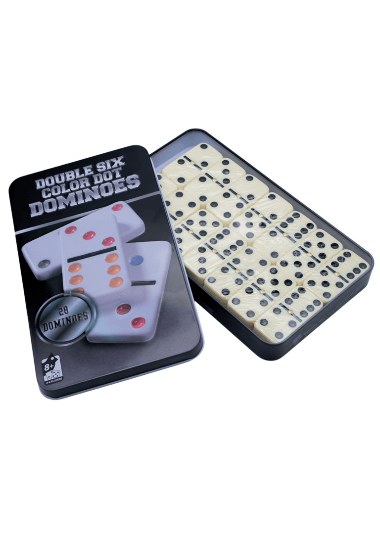 Joc Domino 28 piese cutie metalica