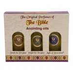 Set de 3 Uleiuri din Pustiul Iudeii – Jonah the Prophet, Elijah the Prophet & Light of Jerusalem