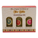Set de 3 Uleiuri pentru ungere-Lily of the Valleys, Rose of Sharon & Queen Esther
