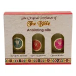 Set de 3 Uleiuri pentru ungere-Lily of the Valleys, Rose of Sharon & Queen Esther