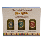 Set de 3 Uleiuri pentru ungere-Lion of Judah, King David & King Solomon