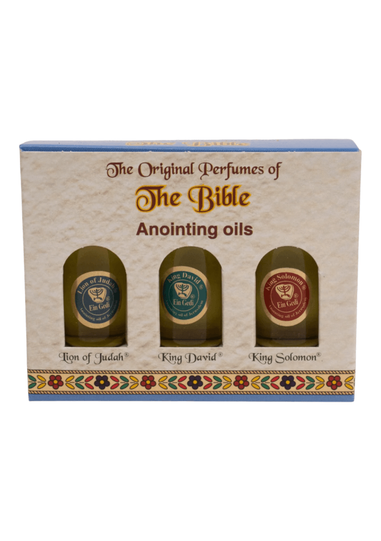 Set 3 Uleiuri pentru Ungere Lion of Judah King David King Solomon