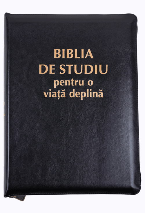 Biblia de studiu pentru o viata deplina ZTI Negru