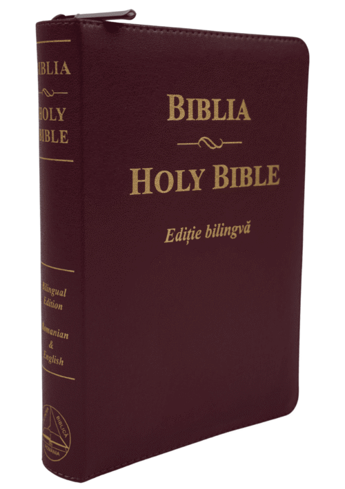 Biblie bilingva romana-engleza Medie Visiniu
