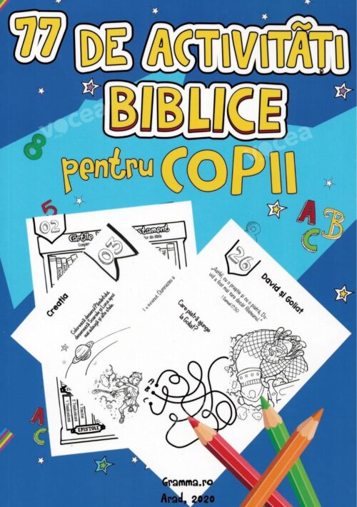 77 de activități biblice pentru copii