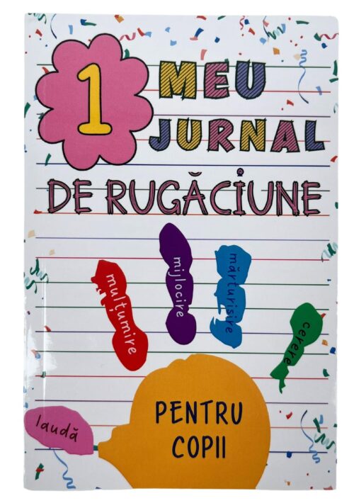 Primul meu jurnal de rugăciune pentru copii - Cărticică