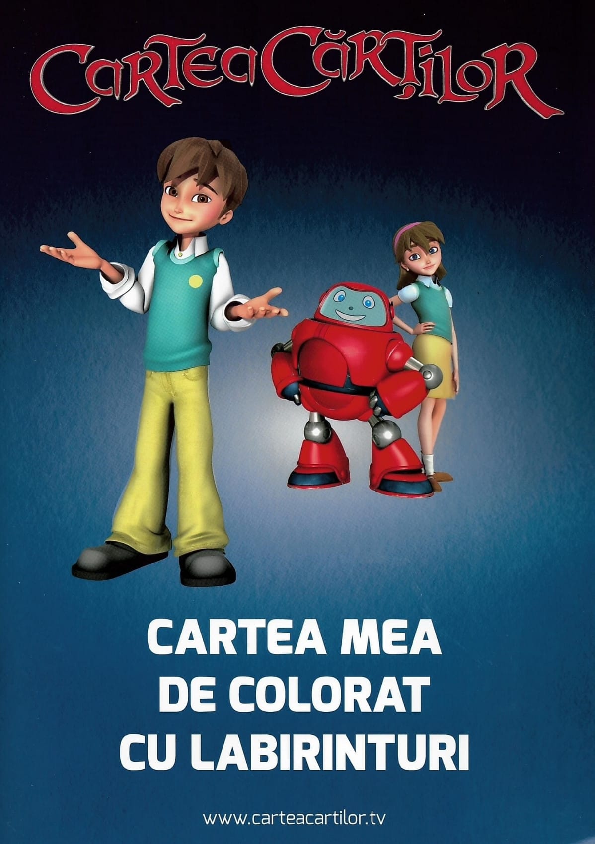 Acasă 52 Cartea Cărților – Cartea mea de colorat cu labirinturi