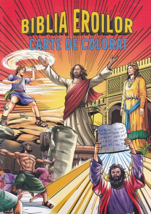 Biblia Eroilor Carte de colorat