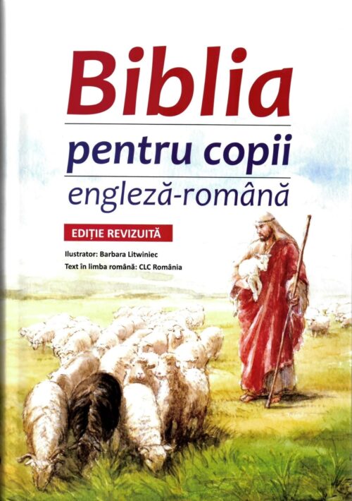 Biblia pentru copii bilingvă Engleză-Română cu CD