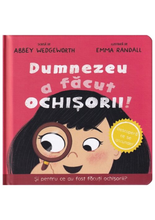 Dumnezeu a făcut ochișorii - Carte cartonată interactivă cu clapete