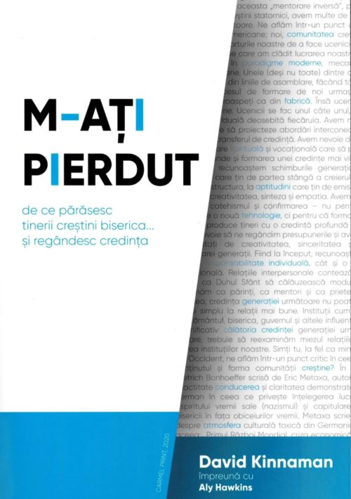 M-ați pierdut