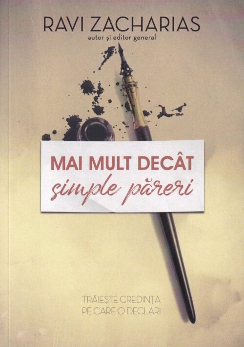 Mai mult decat simple pareri