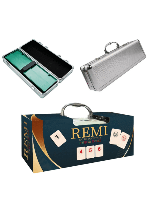 Remi în cutie de aluminiu (2-4 jucători)