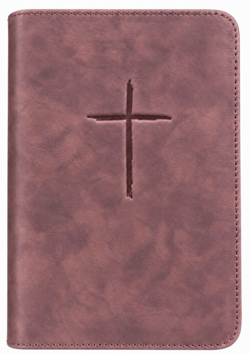 Biblie medie roz antic simbol cruce
